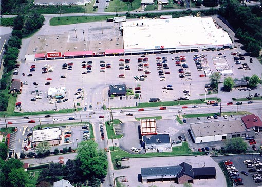 Riverview Plaza Aerial View
