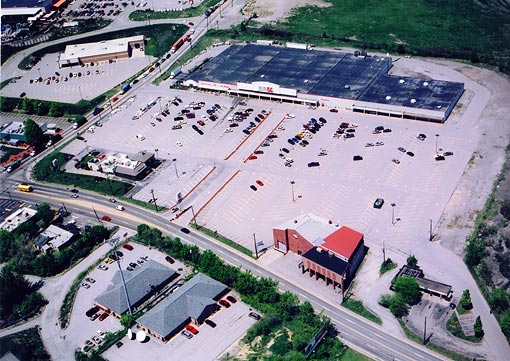 Route 30 Plaza Aerial View